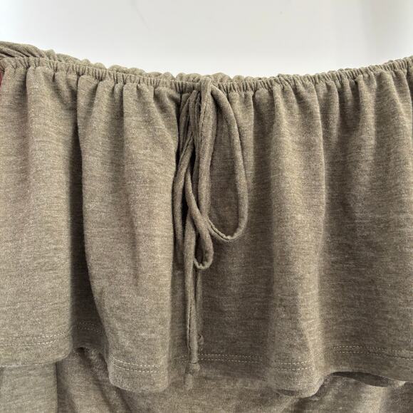 Love Scene Women's Green Floral V-Neck Sleeveless Top Blouse Size Large - Picture 8 of 8